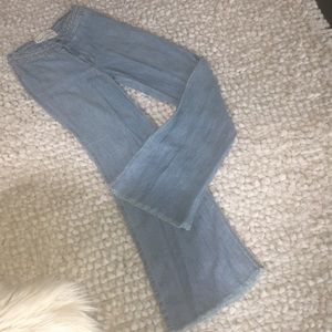 Free people flare lightweight jeans size 25 new